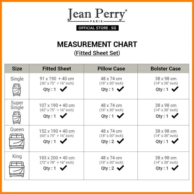 [New Arrival Bamboo Dobby 1800TC - Bedsheet Set] Jean Perry "Rexburg" Bamboo Dobby 1800 Thread Count Collection Bedsheet Set